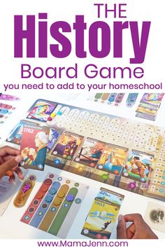 the history board game you need to add to your homeschool