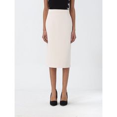 Spring/Summer 2024 Elisabetta Franchi Skirt Woman White Size Type: It Sku: Gig-Go010 ~ 193 Welcome To The Official Luosophy Poshmark Closet! Luosophy Is A Luxury Brand Reselling Company Founded In San Diego, Ca From 2016. All Our Products Are Imported From Italy And Sold In The Usa. We Do Our Best To Provide High Fashion, Luxury Items At Affordable Prices. We Guarantee All Our Products Are 100% Authentic. Shop With Us And You Will Forget About Shopping At Department Or Brand Name Stores. Our Pri Cocktail Midi Skirt, Chic Knee-length Cocktail Skirt, Spring Evening Relaxed Fit Pencil Skirt, Feminine Knee-length Skirt For Evening, Feminine Knee-length Evening Skirt, Feminine Formal Pleated Skirt, Chic Lined Pencil Skirt For Cocktail, Feminine Cocktail Skirt With Lining, Cocktail Knee-length Skirt