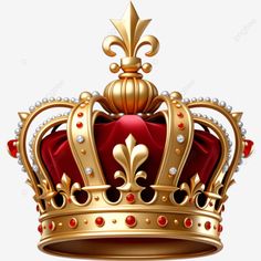 realistic royal crown illustration element crown png Crown Clip Art, Crown Illustration, Crown Images, King Picture, Crown Png, Crown Aesthetic, Phone Template, Royal Crowns, Golden Crown