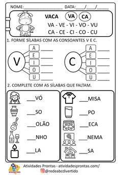 spanish worksheet for kids with pictures