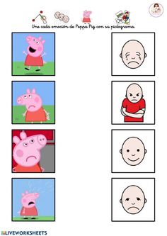 peppa pig worksheet for children