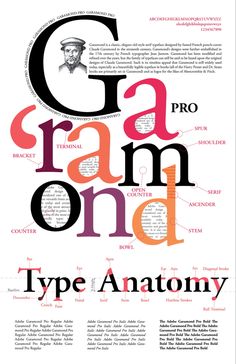 the typogramic font used for an article on how to use type anatomy