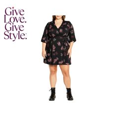 in stock Floral Print Dress For Date Night In Fall, Floral Print Dress For Fall Date Night, Fall Floral Dress With Ditsy Print, Fall Floral Dress With Ditsy Floral Print, Printed Floral Dress For Fall, Casual Floral Dress For Date Night, Chic Plus Size, Sneaker Dress Shoes, Fall Jackets