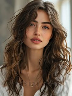 Unveil 32 Trendsetting Haircuts for Wavy Hair: From Short Pixie to Long Layered Styles Face Shapes Haircut, Haircuts For Wavy Hair Round Face, Long Wavy Hairstyles, Alana Blanchard, Hairstyle Curly, Oval Face Haircuts, Vintage Hair Clips, Oval Face Hairstyles