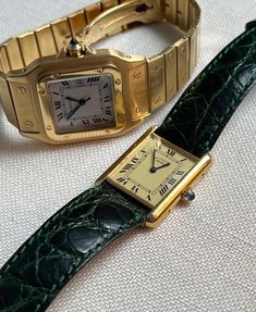 Cartier Watches Women, Tank Watch, Vintage Watches Women, Retro Watches, Cartier Tank, Vintage Watches For Men, Cartier Watch