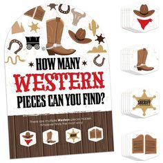 the cover of how many western pieces can you find?