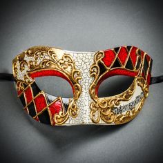 Product Description: 100% Brand New, High Quality Made From High Quality Plastic Plastered And Hand Crafted, Resin Approximate 4" Tall And 8" Wide Unisex Mask Fit Fit Both Men And Women Adult Comes With Ribbons On 2 Sides To Wear And Keep The Mask In Place On Your Face Features: One Of The Most Popular Types Of Venetian Masquerade Costume Mask For Men And Women Great Costume Accessories For Masquerade Party, Ball, Halloween, Prom, Wedding, Venetian Costume, And Any Mask Event Specially Handmade Red Masquerade Mask, Halloween Prom, Masquerade Mask Black, Venetian Costume, Masquerade Ball Masks, Mascaras Halloween, Venetian Masquerade Masks, Mask For Men, Feather Mask