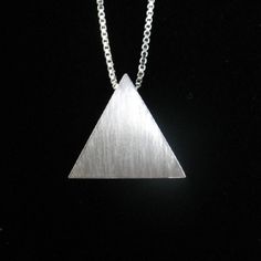 . Unique Triangle Sterling Silver Jewelry, Pyramid-shaped Sterling Silver Jewelry Gifts, Sterling Silver Pyramid Jewelry As Gift, Sterling Silver Pyramid Jewelry For Gifts, Nickel-free Silver Triangle Jewelry, Nickel-free Triangle Sterling Silver Jewelry, Silver Triangle Jewelry Gift, Silver Triangle Jewelry For Gifts, Silver Triangle Jewelry For Gift