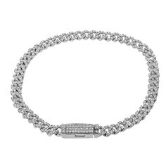 Bracelet in 14k Gold with Diamonds - Simon G. Jewelry White Diamonds, Diamond White, Diamond Bracelet, Diamonds, White Gold, Bracelet, Gold, White