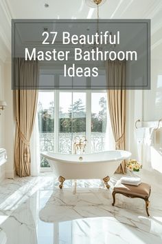 Discover 27 stunning marble bathroom ideas that blend luxury and style. From sleek countertops to intricate tile patterns, get inspired to create your dream bathroom today!