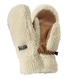 #LLBean: Women's Mountain Pile Fleece Mittens Fleece Mittens, Fleece Gloves, Fleece Hat, Ski Gloves, Fleece Coat, Womens Gloves, Sherpa Fleece, Ll Bean, Waxed Cotton