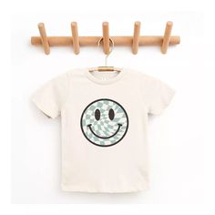 The Juniper Shop Checker Board Smiley Face Toddler Short Sleeve Tee - 3t - Yellow : Target Playful White T-shirt With Smiley Face, Playful White Top With Smiley Face, Trendy Character Print T-shirt For Spring, Trendy Spring T-shirt With Character Print, Playful Cartoon Print T-shirt For Spring, Playful Cotton T-shirt, White Playful T-shirt With Smiley Face, White Smiley Face T-shirt, Playful Cotton T-shirt With Funny Print