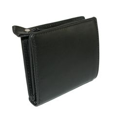 Utilize this wallet to carry everything you need. The multiple interior compartments are perfect for keeping cards, pictures, and money and the extra coin pouch keeps your change securely in place with the zip-around closure. Made of Leather Compact Business Trifold Wallet With Coin Pocket, Compact Trifold Wallet With Coin Pocket For Business, Classic Bifold Wallet With Zipper Closure, Classic Coin Purse With Rfid Blocking, Travel Bifold Coin Purse With Rfid Blocking, Classic Coin Purse With Rfid Blocking For Daily Use, Bifold Rfid Blocking Coin Purse For Travel, Bifold Coin Purse With Rfid Blocking For Travel, Formal Bifold Wallet With Zipper Closure