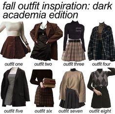 Gothic Academia, Aesthetic Stationary, Academia Aesthetic Outfit, Dark Academia Outfits, Dark Academia Outfit, Academia Outfits, Academia Style, Dark Academy, Academia Clothes