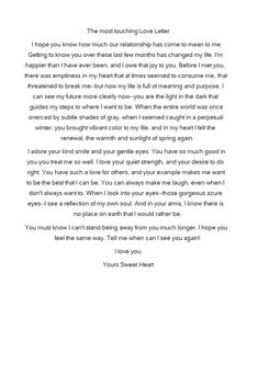 an image of a letter that is written in black and white with the words i love you