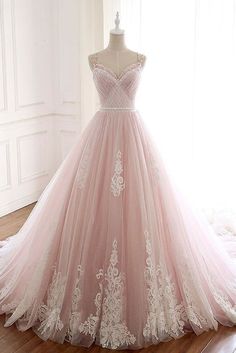 Key Features:Brand Name: Bridelily Dress Fabric: Chiffon/lace/tulle/satinNeckline: As PictureDresses Length: As PicturePlus Size: Yes, Up to 26WSleeve Length(cm): As PictureItem Type: Prom DressesDress Color: Picture Color Any questions about the item, feel free to Contact Us Pink Tulle Prom Dress, Wedding Dress Tulle, Cheap Formal Dresses, Princess Prom Dresses, Prom Dresses Long Lace, Pink Wedding Dress, Pink Prom Dress, Dress Tulle