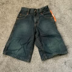 Kid’s Lee Metro Denim Petrol Long Shorts New With Tags Crochet To Hem 11.5” Waist 23” Lee Dungarees, Boys Cargo Shorts, Grey Sweats, Cut Off Jeans, April 22, Casual Tops For Women, Kids Pants, Long Shorts, Kids Shorts