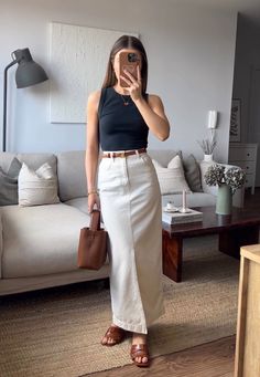 Summer Office Outfits, Work Outfits Women Summer, Skandinavian Fashion, Chique Outfits, Stylish Work Attire, Summer Work Outfits, Modest Clothing