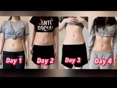 the before and after pictures of a woman's waist showing how to get rid