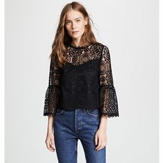 It's All In The Name, This Amazing Bb Dakota Top Is A Gorgeous, Lacy Affair That's Boldly Romantic. Trousers Or Jeans, Whatever You Pair It With Will Be Instantly Improved. Item Is New With Tags In Flawless Condition Chic Lace Top For Date Night, Chic Lace Top For Day Out In Fall, Spring Feminine Lace Top For Date Night, Fall Lace Tops For Brunch, Chic Lace Top For Fall Brunch, Fall Lace Tops For Date Night, Feminine Lace Top For Date Night In Spring, Lace Tops For Fall Brunch, Lace Tops For Date Night