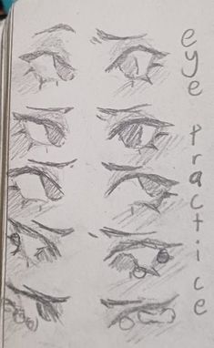 Hair For Drawing Reference, Worried Face Drawing Reference, Cute Eye Art Styles, Drawing Eye Easy, Simple Eye Drawings, Eye Sketch Reference, Different Eyes Drawing, Shocked Eyes Drawing, Drawing Reference Eyes