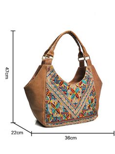 Sku CY-!19492 Material Polyester , PU Feature Embroidered Occasion Going out , Casual , Vacation Bags Style Tote Bag Type Bags Accessories Size FREE SIZE Size chart: Please consult the size chart we provide for this item's measurements to help you decide which size to buy. Bags Style, Vacation Bag, Free Bag, Bags Accessories, Free Size, Fashion Bags, Going Out, Bag Accessories, Tote Bag