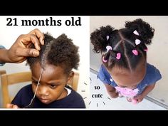 Simple Hairstyles For Toddler Girl Black, Simple Black Toddler Hairstyles, Black Kids Hairstyles Short Hair, Toddler Hairstyles Girl Black Short Hair, Hair Styles For Babies With Short Hair, Hairstyles For Kids With Short Hair, Hair Styles For Little Black Girls Kids, Toddler Hairstyles Short Hair