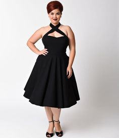 Plus Size Retro Dresses, Plus Zise, Dresses By Pattern, Vintage Plus Size, Plus Size Cocktail Dresses, Pin Up Outfits, Cocktail Dress Vintage, 1950s Style, Dresses Plus Size