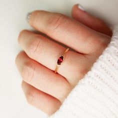 14k Gold Garnet Ring, Marquise Garnet Hammer Ring, 14k Minimalist Garnet Ring, 14k Gold Stacking Garnet Ring, 14k Gold Marquise Garnet Ring ✦ Product Features: ● Made to order ● Materials: Solid Gold ● Gold Kt: 9K, 10K, 14K, 18K  ● Gold color: Rose Gold, White Gold, and Yellow Gold ● Setting: Natural Garnet ● Total number of stones: 1 ● Total Garnet ctw: 0.35 ctw  ● Band width: 1.10mm ● Ready to ship: 7-10 business working days (excluding weekends) ✦ Gemstone Certificate: ● Absolutely, if you wish to have a gemstone certificate, we are happy to provide it for you. There will be an additional certificate fee of USD 30 to get the gemstone certificate report. The gemstone certificate issuance is an International Gemstone Association Laboratory (IGA).    ✦ Customiszation: ● We would really lov Dainty Garnet Ring, Red 14k Gold Dainty Birthstone Ring, Dainty Red Birthstone Ring In 14k Gold, 14k Gold Topaz Ring Gift, 14k Gold Open Topaz Ring For Gift, Oval 14k Gold Birthstone Ring Gift, Oval 14k Gold Birthstone Ring As A Gift, 14k Gold Topaz Birthstone Ring Gift, 14k Gold Oval Birthstone Ring As Gift