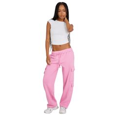 Experience the perfect blend of style and comfort with our Fleece Cargo Sweatpants. Merging the utility look of cargo pants with the unbeatable comfort of sweatpants, these are a must-have for your casual wardrobe. Features: Waist: Elastic waistband ensures a snug fit and comes with an adjustable drawstring for added convenience. Interior: Soft fleece lining provides added warmth and comfort, making it perfect for cooler days. Pockets: Features a 7-pocket detailing, offering ample space for esse Cotton Sweatpants With Multiple Pockets For Loungewear, Utility Sweatpants With Multiple Pockets For Loungewear, Relaxed Fit Cargo Pants With Multiple Pockets For Loungewear, Baggy Cargo Style Sweatpants For Loungewear, Casual Cargo Pants With Multiple Pockets For Loungewear, Wide Leg Cargo Sweatpants For Loungewear, Sporty Cargo Style Sweatpants, Cargo Sweatpants For Loungewear, Leisure Cargo Pants With Pockets