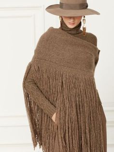 100% HAND MADE Materials: alpaca, wool, acrylic This wool poncho is enterely hand made. Please choose the color and the size! Measurments (from shoulder to lower end): Long of 76cm / 30" is with fringe , 32cm / 12.6" without fringe. If you are considering placing a special order,  feel free to contact me! S - long 76cm(30") - perimeter 90cm(35,4") M - long 76cm(30") - perimeter 100cm ( 39,3") L -XL - long 76cm(30") - perimeter 105-110cm (41,3-43.3") XXL -long 76cm(30") - perimeter 120cm (47,2") XXXL- long 76cm(30") - perimeter 130cm (51,1") 4XL or + - please contact me Hand Wash, cold max 30oC / 86F. Dry Flat Only one is available in this color, size M in Caramel Brown! Get it before it's gone!  ** This shawl is made to order, please allow 10 days, not including shipping, to complete ** Wh Poncho Scarf, Gift Ideas Handmade, Boho Mode, Crochet Ladies Tops, Stil Boho, Wool Poncho, Ideas Handmade, Long Fringes, Scarf Poncho