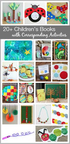 a collage of different crafts and activities for kids