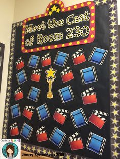 a sign that says make the case of room 209 on it and some decorations around it