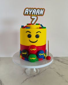 a birthday cake for a seven year old boy