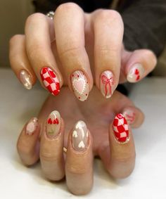 Valentine Bows, Rodeo Nails, Grad Nails, Future Nails, Man Hands, Pink Tip Nails, Ideas Uñas, Vday Nails, Hello Nails