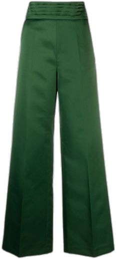 Viktor & Rolf, Tailored Trousers, Trousers, High Waisted, Green