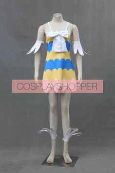 Fairy Tail Wendy Marvell Tiered Dress Cosplay Costume Wendy Darling Cosplay, Wendy And Jack Torrence Costumes, Wendy’s Halloween Costumes, Fairy Tail Lucy Zodiac Outfits, Natsu Cosplay, Natsu Dragneel Cosplay, Erza Scarlet Cosplay, Levy Mcgarden Cosplay, Mirajane Cosplay