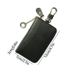 Retro Faraday Bag Car Key Ant-i Theft Internal Rfid Shielding Fabric Shielding Car Key Signal Specification: Quantity: 1pc. :artificial leather Color:Black Product size:12x7x2cm / 4.72x2.75x0.78in Packing size:12x7x2cm / 4.72x2.75x0.78in Product net weight:110g / 0.24lb. Product gross weight:110g / 0.24lb. Feature: Design Features:Zipper design, grainy surface, sleek and comfortable. The palm-sized Faraday bag is suitable for hanging on the waist. The retro appearance combined with the texture o Business Bags With Rfid Blocking, Rectangular Rfid Blocking Business Bag, Business Rfid Blocking Rectangular Bag, Classic Bags With Rfid Blocking For Everyday, Classic Bag With Rfid Blocking For Daily Use, Classic Bags With Rfid Blocking, Black Rfid Blocking Bags For Everyday Use, Black Bags With Card Slots For Gifts, Everyday Black Bag With Key Clip