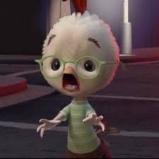 an animated character with glasses and a green shirt is standing in the middle of a street