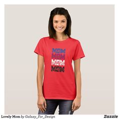 Lovely Mom T-Shirt Santas Favorite Ho, Ladies Tshirt, Hot Mess Express, Nana T Shirts, Awesome Mom, Bachelorette Shirts, Womens Tennis, Team T Shirts, Team Shirts