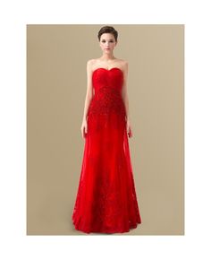 Shop high quality best red lace tulle pleated sweetheart floor length wedding dress exclusive online. Custom-made any size or color. Pro since 2009. Elegant Red Tulle Gown, Red Tulle Evening Dress With Sweetheart Neckline, Red Lace Evening Dress With Lace Bodice, Elegant Red Evening Dress With Lace Bodice, Red Sweetheart Neckline Evening Dress For Banquet, Red Evening Dress With Sweetheart Neckline For Banquet, Red Tulle Gown With Fitted Bodice, Red Sweetheart Neckline Evening Dress, Red Evening Dress With Sweetheart Neckline For Debutante Ball