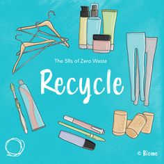 the six types of zero waste recycle