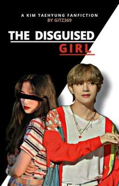 the poster for the movie the disguised girl with two young people standing next to each other