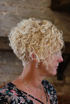 Curly Pixie Hairstyles Over 50, Short Permed Hairstyles, Short Curly Bob Hairstyles