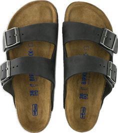 Classic Black Footbed Sandals With Leather Footbed, Classic Suede Sandals With Leather Footbed, Classic Leather Slides With Leather Footbed, Classic Leather Footbed Sandals, Classic Leather Double Strap Footbed Sandals, Black Leather Footbed Sandals With Cork-bed Midsoles, Casual Black Suede Footbed Sandals, Birkenstock Styles, Black Birkenstock