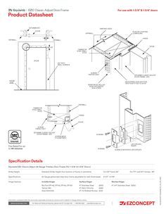 EzyJamb® Classic Adjust Split Type Jamb | EZ Concept USA