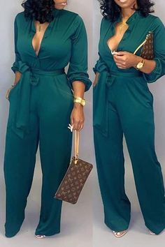 Afrikaanse Mode, Jumpsuit Elegant, Casual Jumpsuit, Jumpsuit Fashion, Long Sleeve Romper, White Fashion, Black Casual