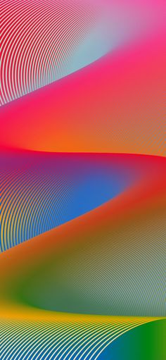 an abstract background with wavy lines and colors