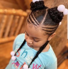 Braid Styles Long Hair, Diva Hair, Kids Braids, Lil Girl Hairstyles, Kid Braid Styles, Toddler Hairstyles Girl, Natural Hairstyles For Kids, Girls Natural Hairstyles