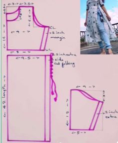 Kurti Sewing Patterns Free, Kurti Sewing Patterns, Stitching Classes, Dress Stitching, Clothing Pattern Design, Dress Patterns Diy, Diy Fashion Scarf